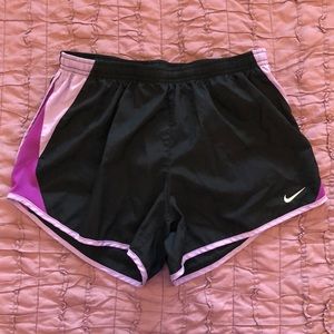 Black/Purple Nike Running Shorts